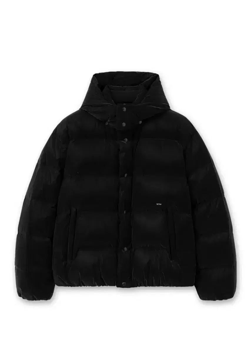 WOOYOUNGMI ウーヨンミ 25FW ブラック グース ダウン スナップ ダウン パディング 48