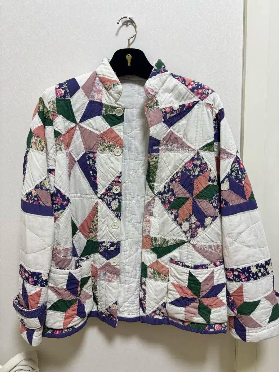 ヴィンテージ ハンドメイド キルト ジャケット