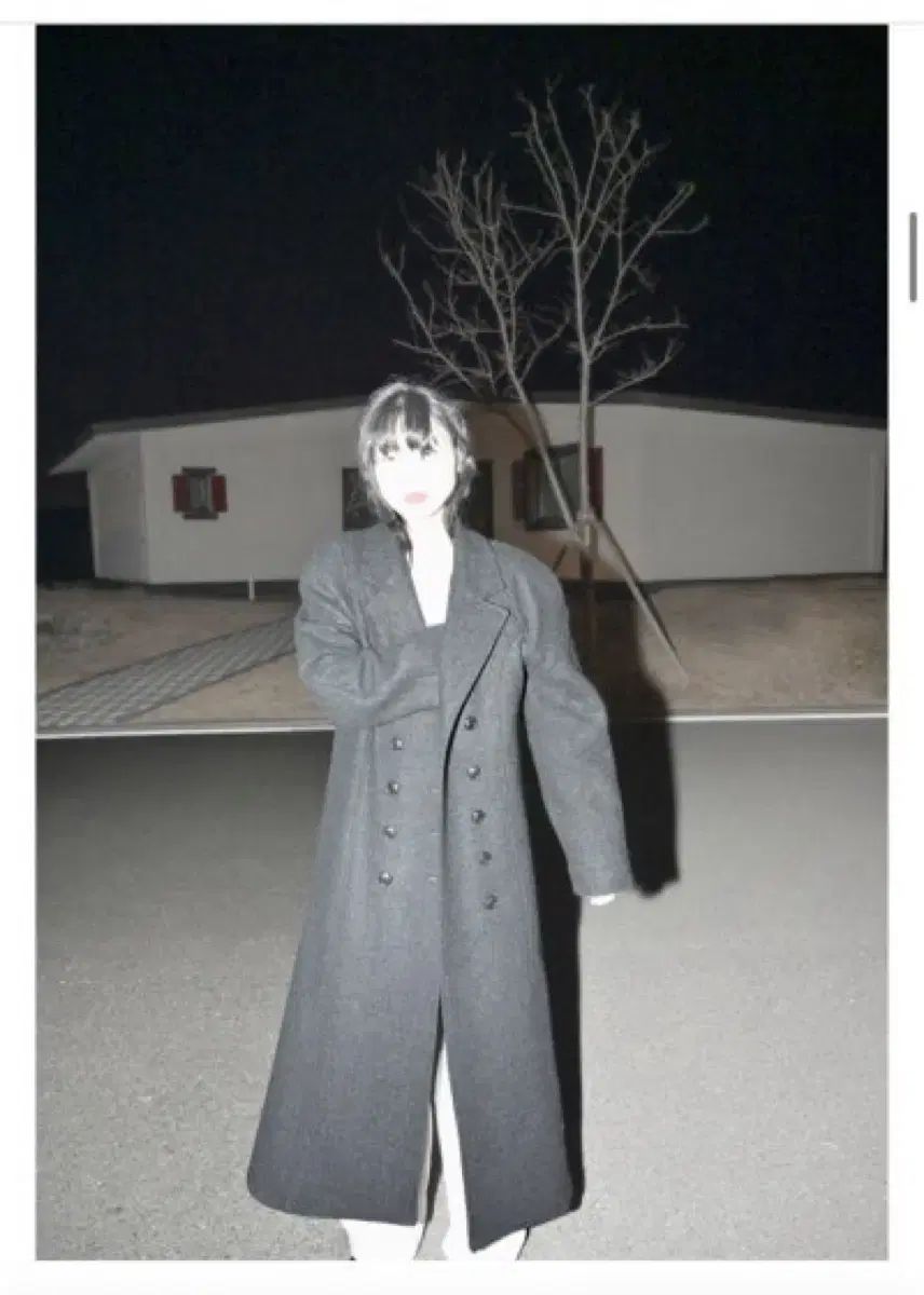 Eont s ライニング マキシ ダブル コート