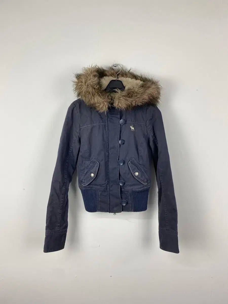 アバクロンビー ウルフ フード ファー ジャケット M