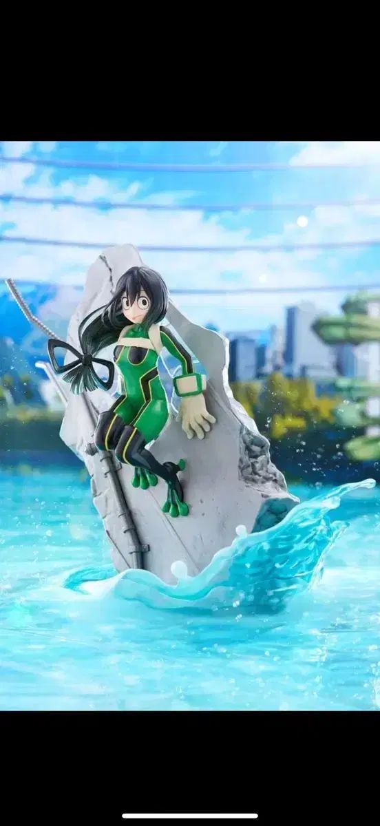 7 5 僕のヒーローアカデミア 蛙吹 梅雨 フィギュア