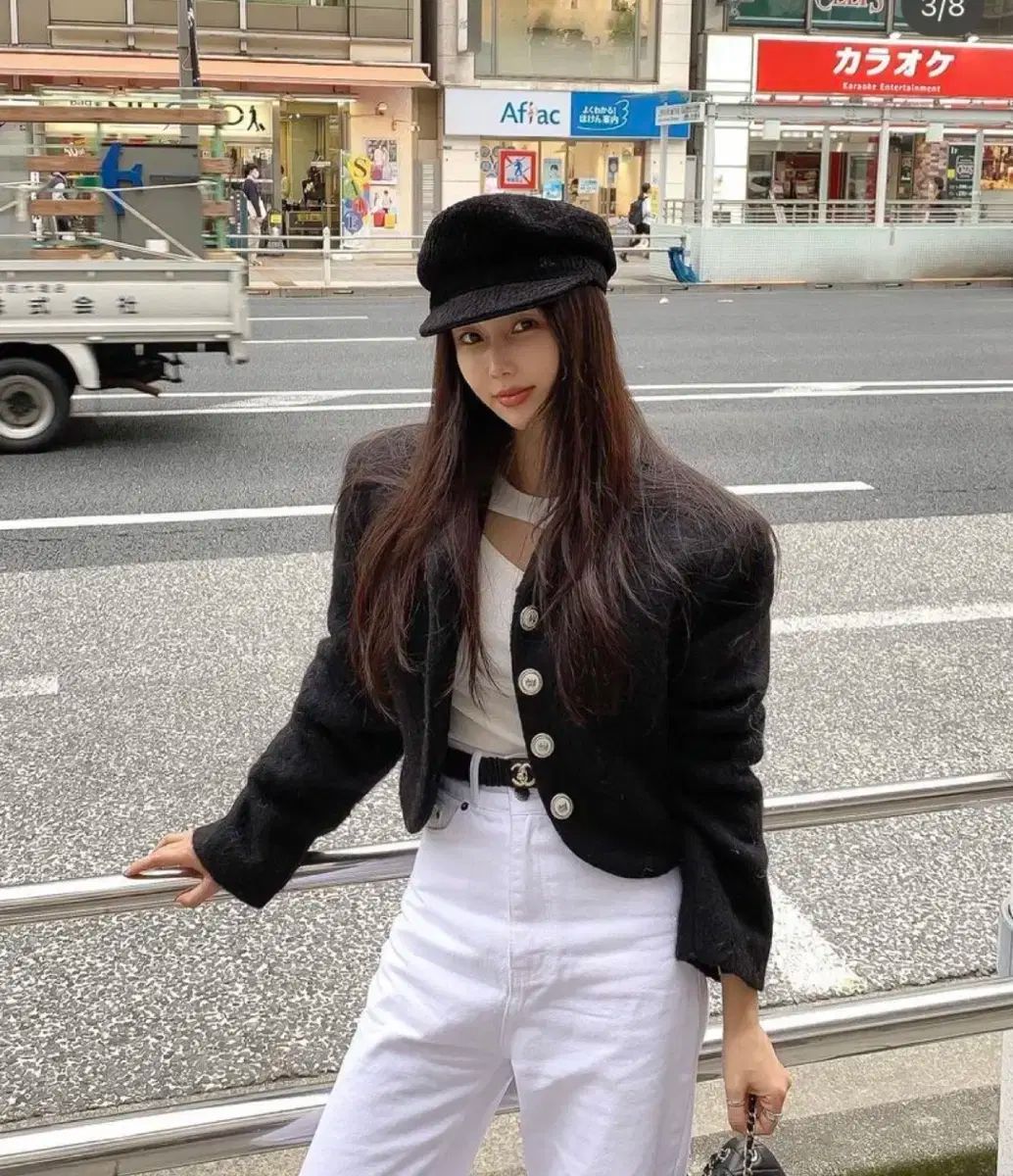 luvmiu キルティング ウールジャケット