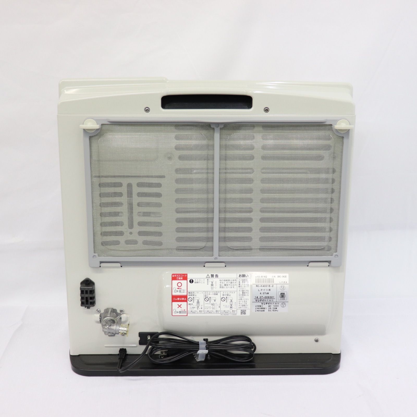 未使用に近い】Rinnai リンナイ ガスファンヒーター SRC-362E(A) LP