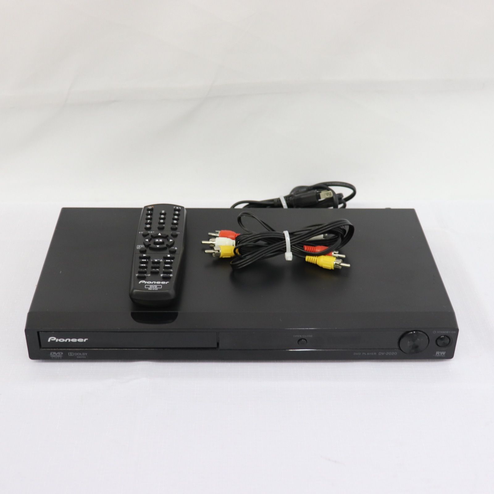 未使用品 Pioneer パイオニアDV-2020 DVDプレーヤー 動作確認済】Pioneer パイオニア DV-2020 DVDプレーヤー 生活家電 即日