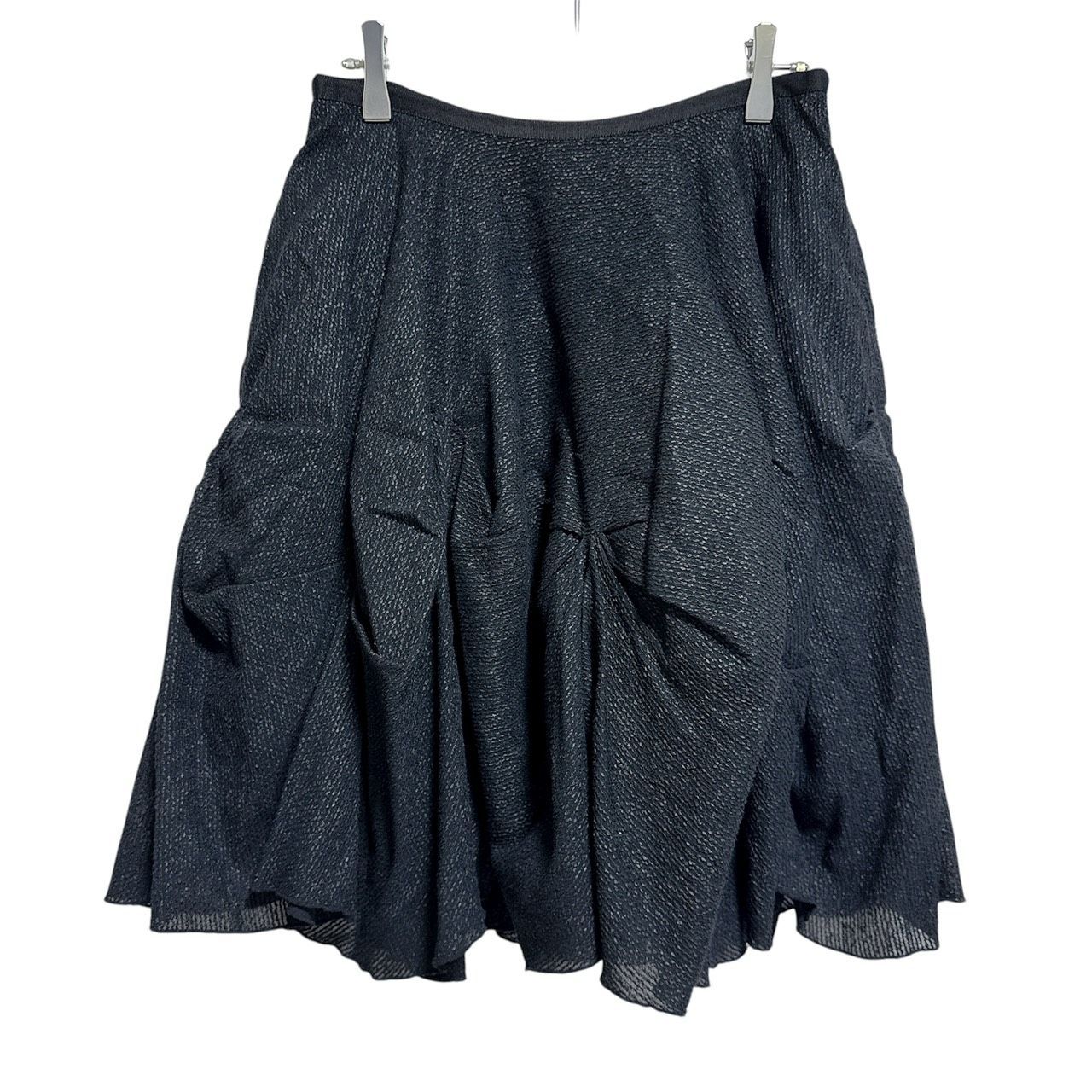 Z1542 FOXEY フォクシー シアーサーキュラースカート ブラック