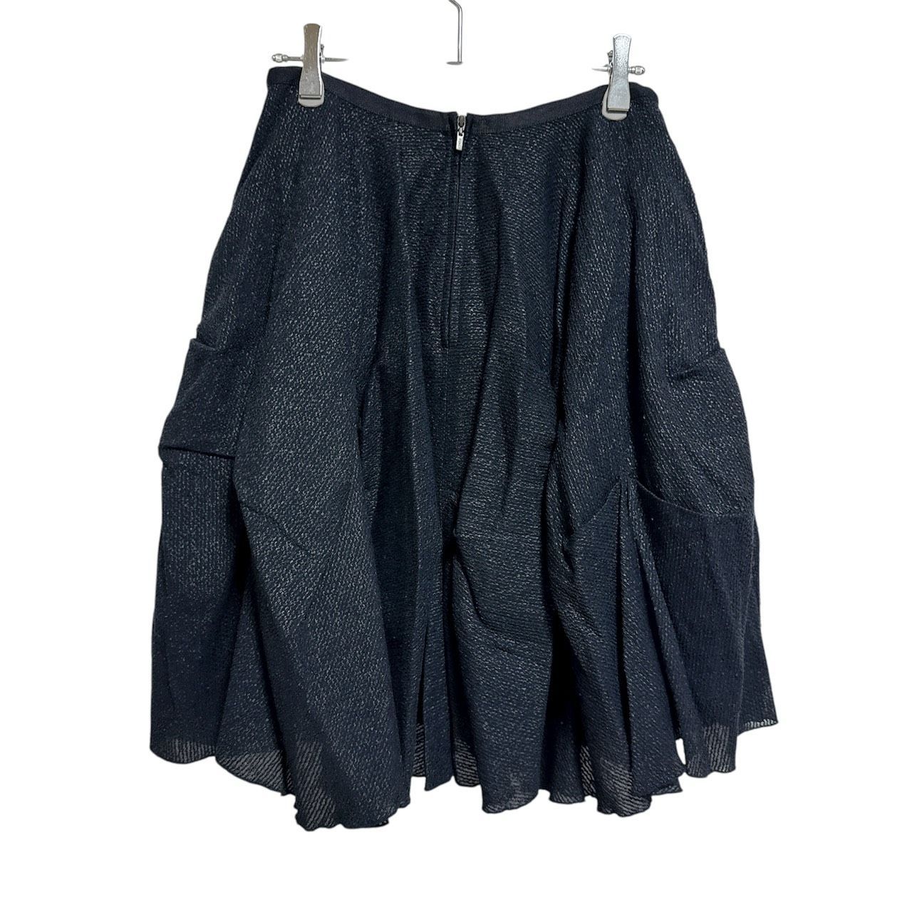 Z1542 FOXEY フォクシー シアーサーキュラースカート ブラック