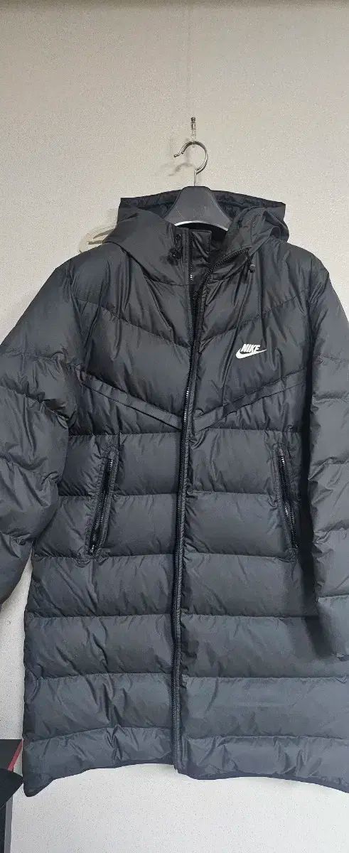 ナイキ ロングダウンジャケット ブラック XXL