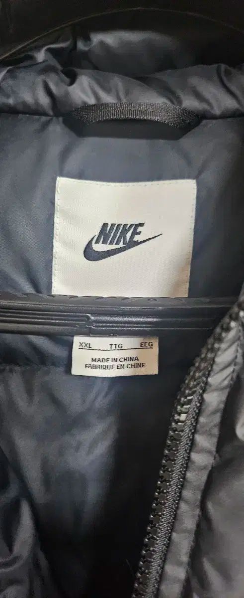ナイキ ロングダウンジャケット ブラック XXL