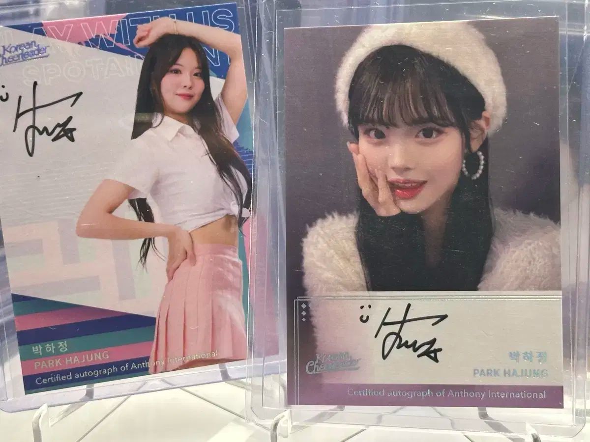 2025 韓国チアリーダー パク ハジョン 2枚組 ラット