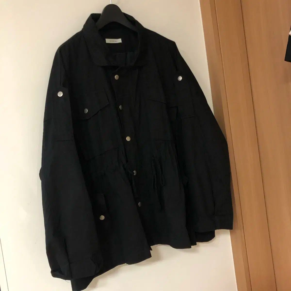 スタニング シャカシャカ素材 オーバーサイズ マウンテンパーカー トレンチ アウター ジャケット サファリ マニー룩 通勤