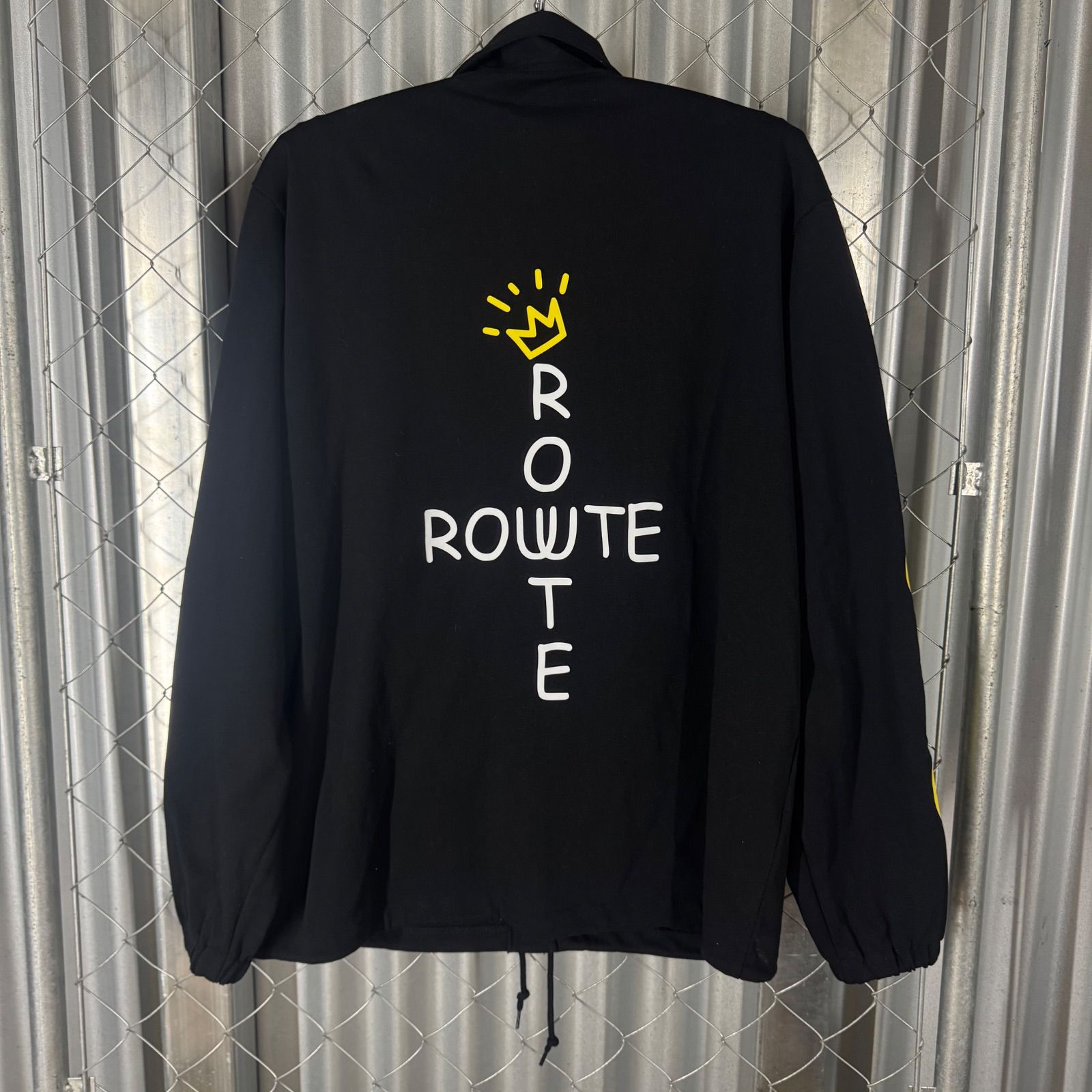 ROUTE Cross Coach Jacket コーチジャケット Black