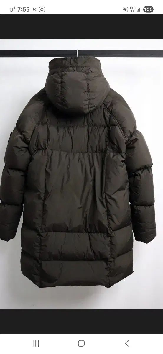 ダウンジャケット ロング丈