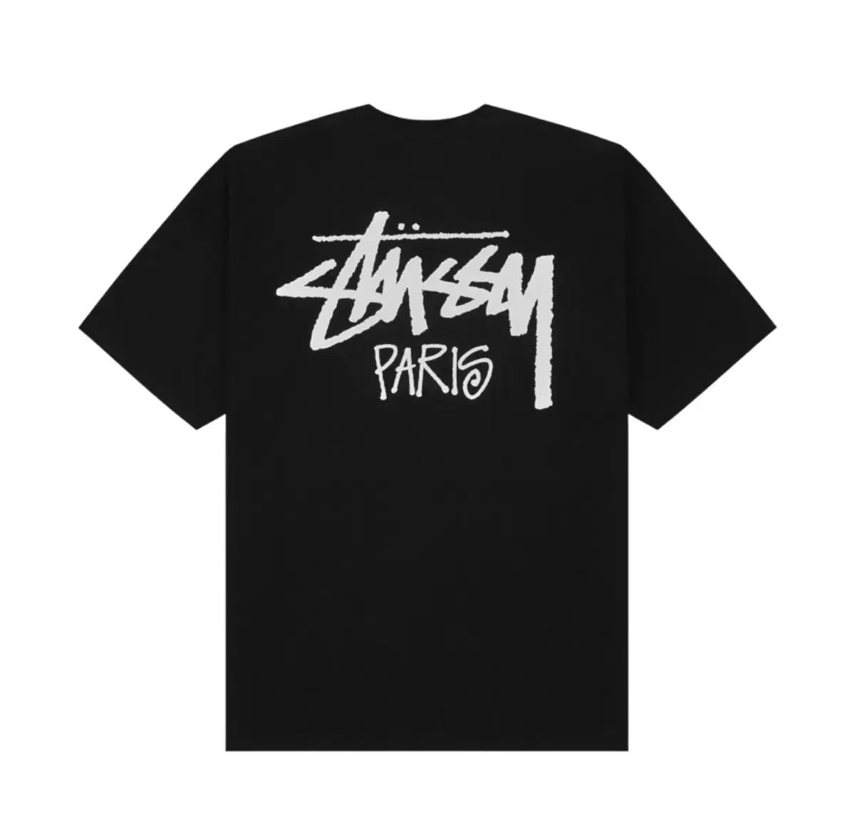 STU パリ ブラック 半袖 Tシャツ