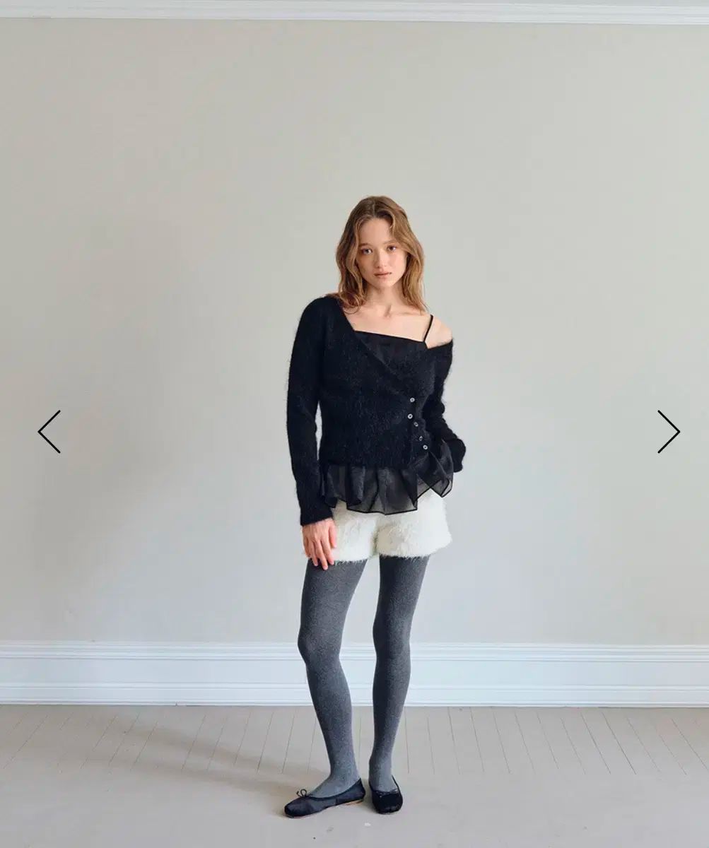 リリーコーツ グロッシービスチェ イヴ ラップニット