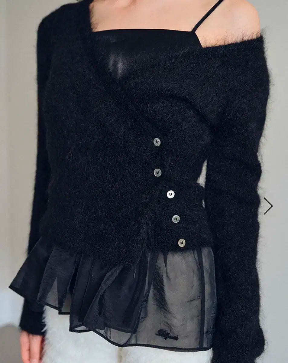 リリーコーツ グロッシービスチェ イヴ ラップニット