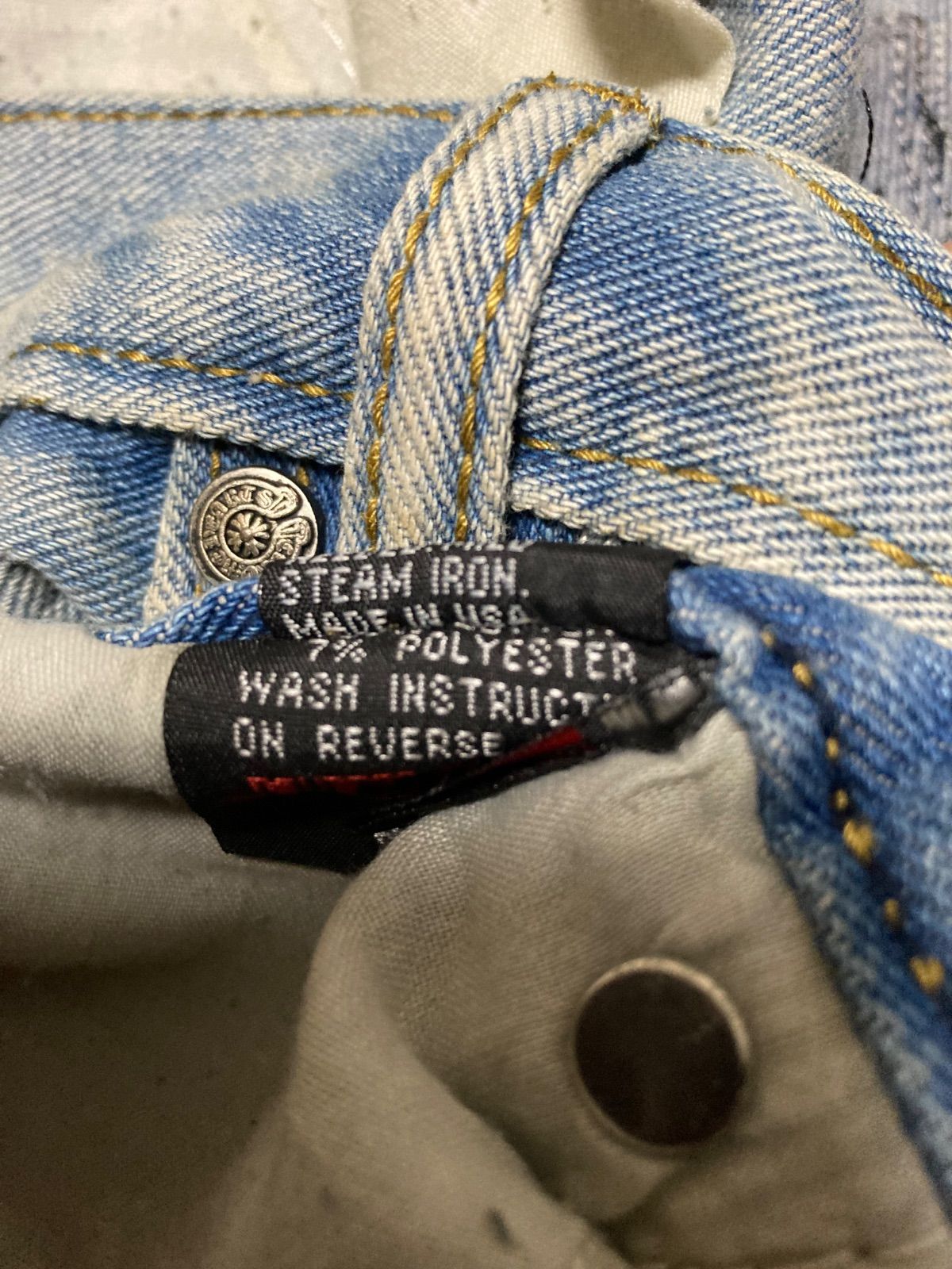 A&Gエーアンドジークロスパッチカスタムデニム - メルカリ