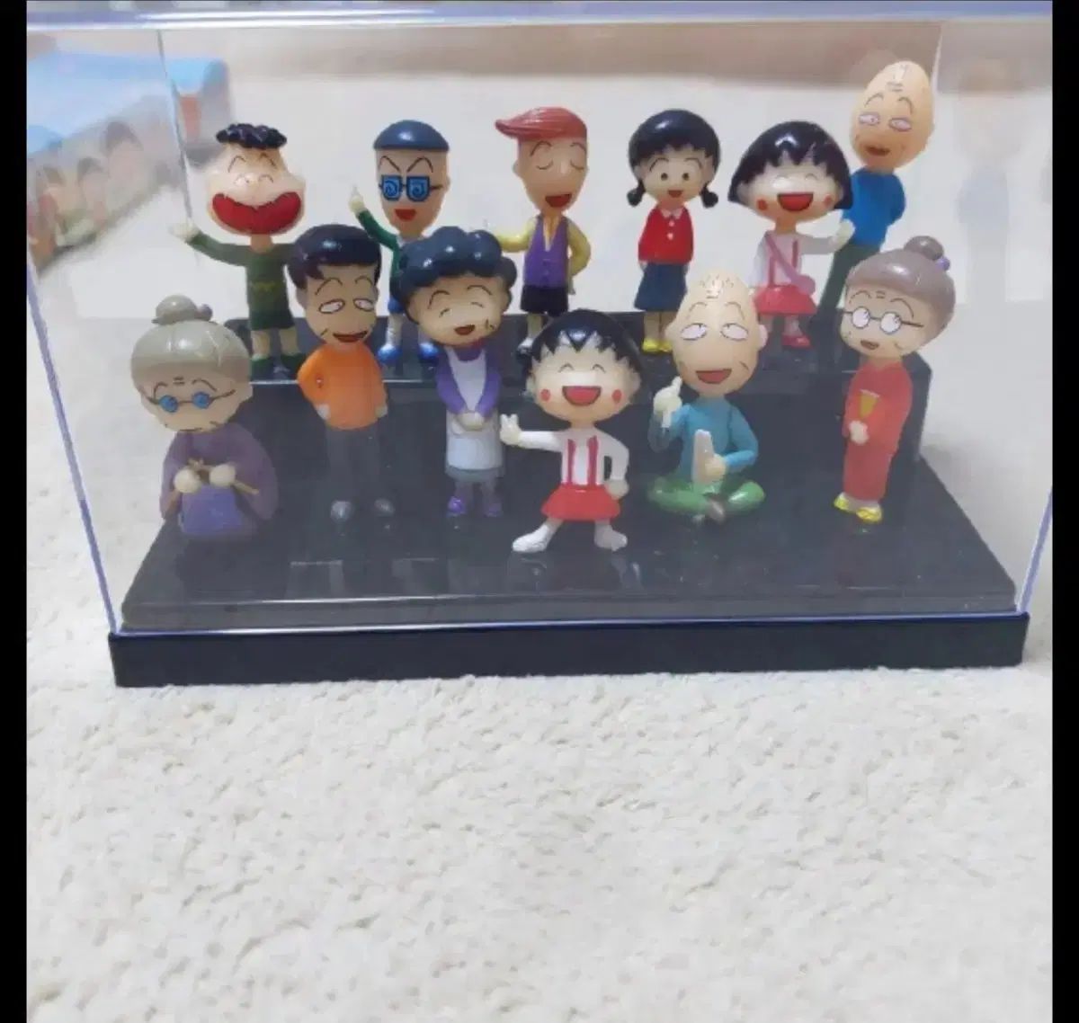 フィギュア まる子 は 9 歳 ちびまる子 ちゃん フィギュア 固定 フルセット