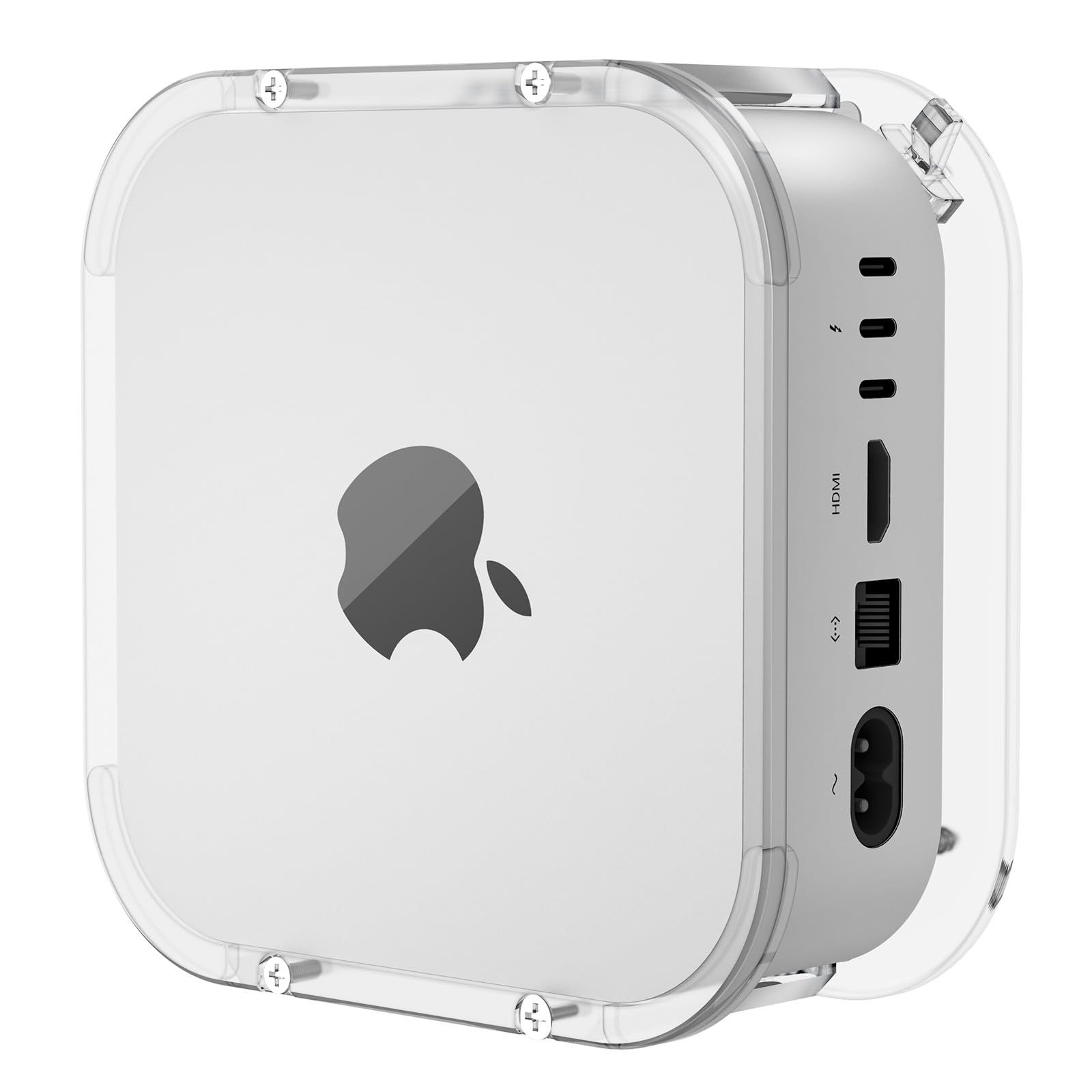 CaSZLUTION クリアアクリル壁/デスク下マウント Mac mini M4 CaSZLUTION クリアアクリル壁/デスク下マウント Mac mini M4