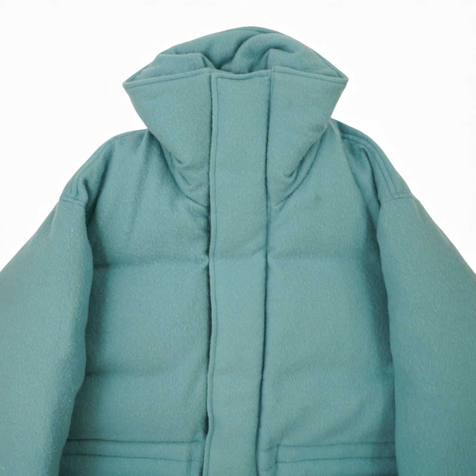 AURALEE オーラリー アルパカウール ダウンジャケット ブルゾン ライトブルー サイズ4