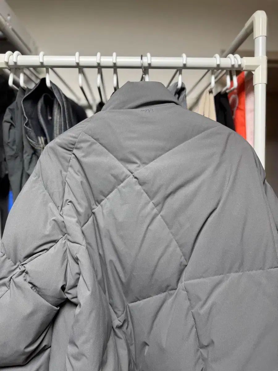 Hatchingroom ヘビー ウェブ グース パファー ダウン