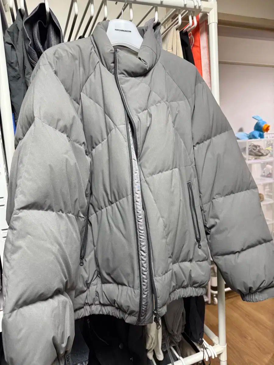 Hatchingroom ヘビー ウェブ グース パファー ダウン