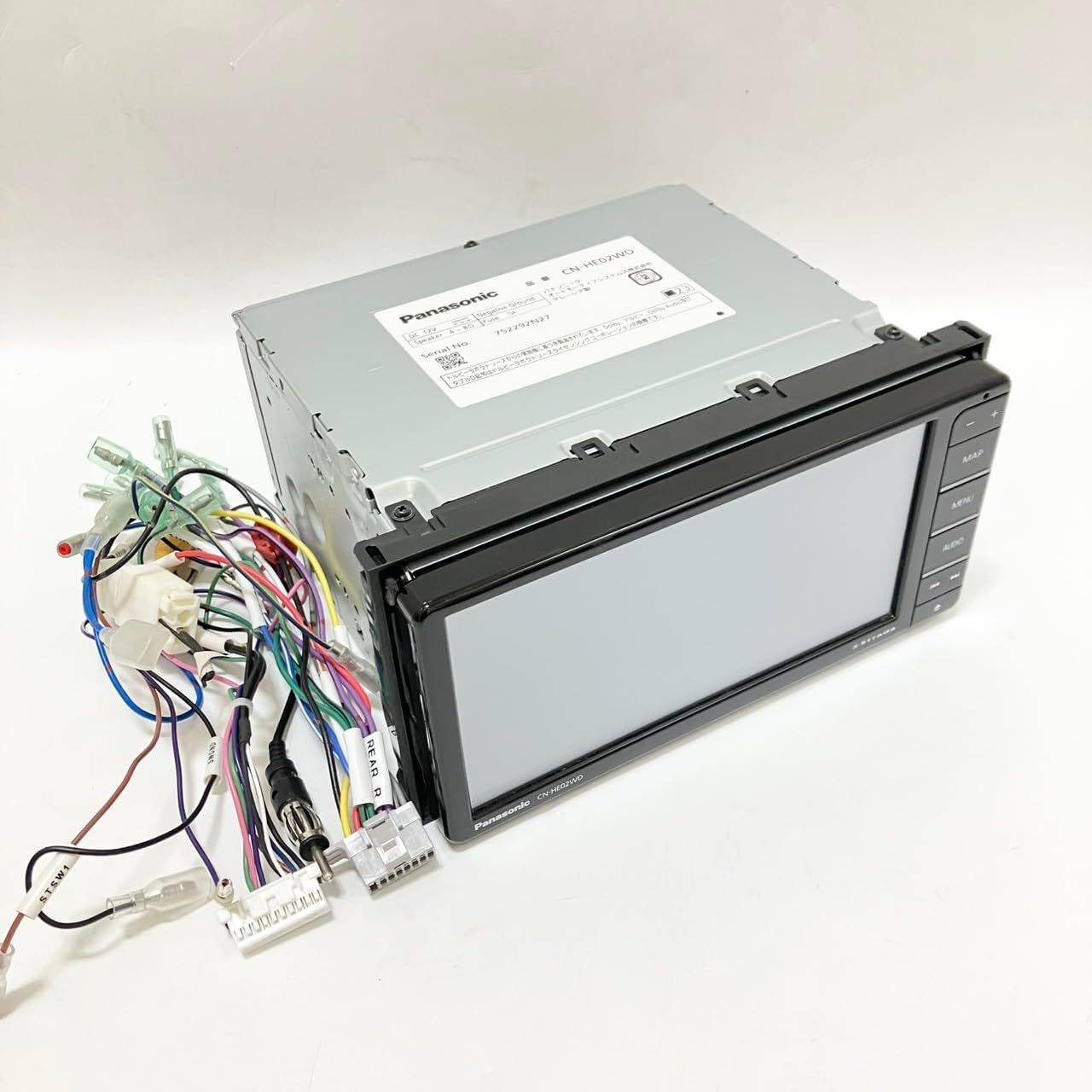 No 4184 パナソニック Panasonic カーナビ ストラーダ 7インチ ワイド CN HE 02 WD フルセグ ドラレコ連携 HD液晶搭載 全国市街地図に対応 Bluetooth接続 ETC 2 0車載器対応