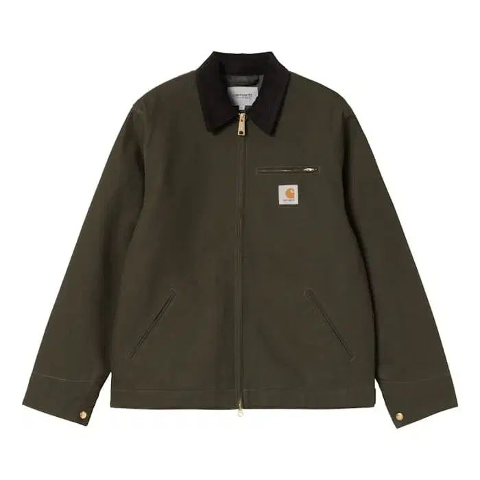 L カーハート WIP デトロイト ジャケット オリーブ モスグリーン味