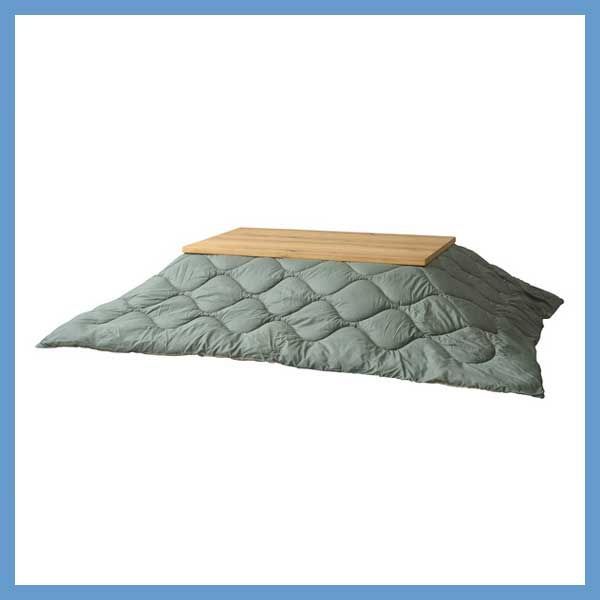 リバーシブルこたつ布団 長方形 撥水加工 収納バック付き W 190 D 230 cm No 168 A