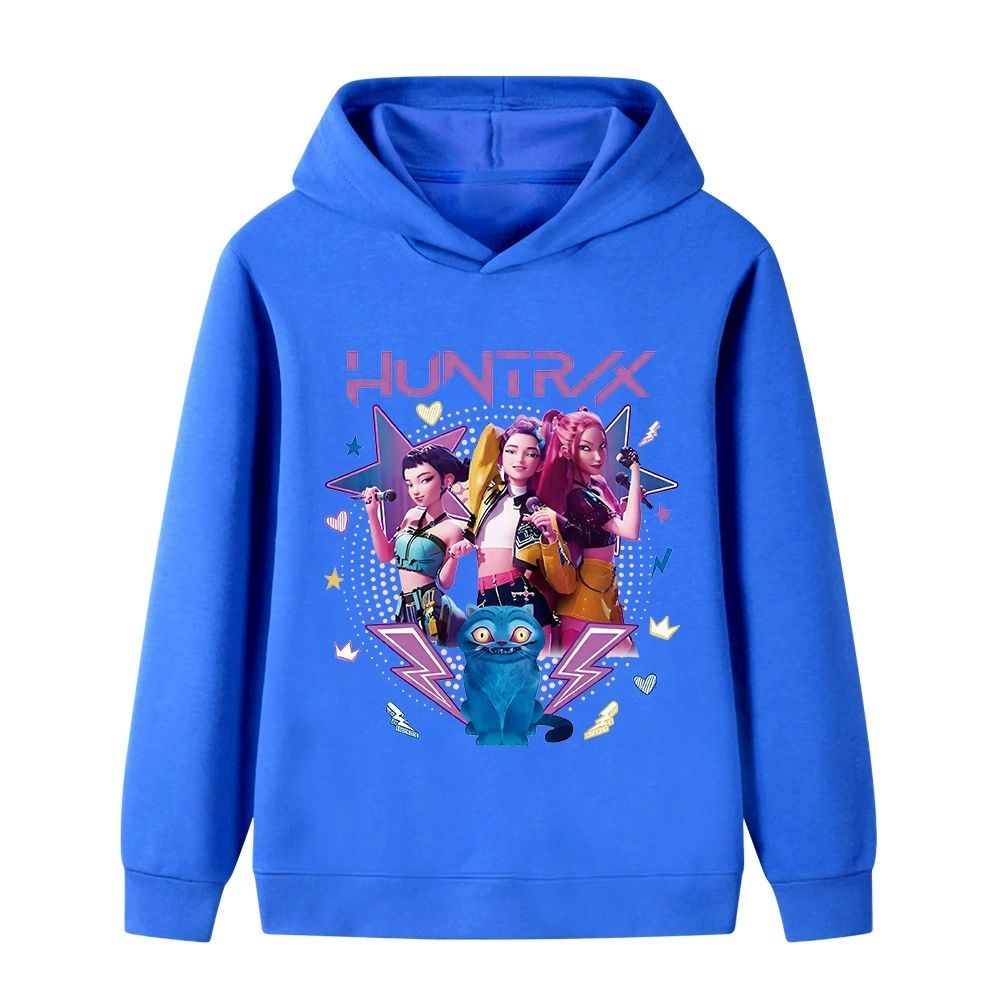 KPOPガールズ! デーモン・ハンターズ 長袖パーカー紫パープル ハントリックス薄手トップス 110 120 130 140 150 160 女の子 服  キッズ子供 アニメ 映画 demon hunters 韓国 TS B1221 - メルカリ K-POP ガールズ！デーモン・ハンターズ 女の子 男の子ジャケット 長袖 カーディガン 応援服 アニメ カジュアル 衣装 日常着
