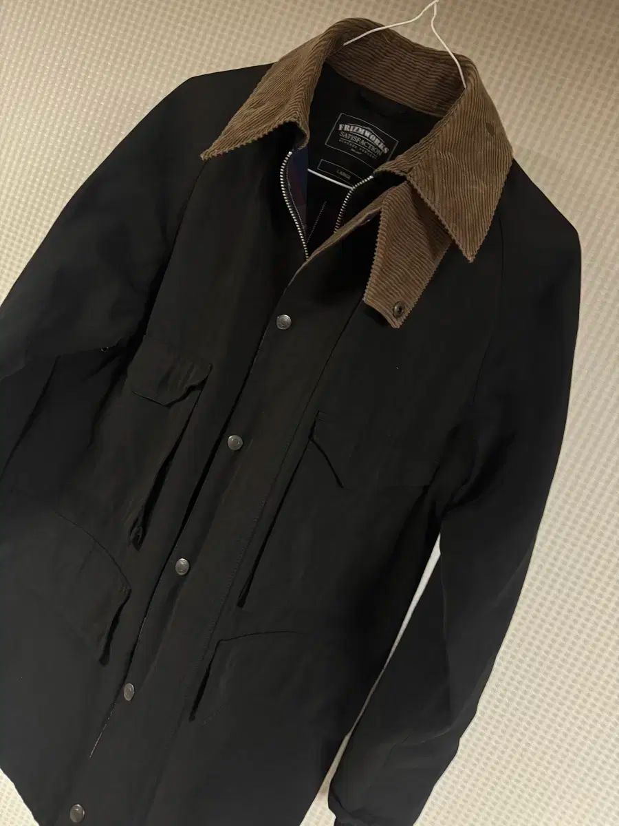 동탄 S級 実物 FrizmWORKS フリズムワークス コーデュロイ ブラック ジャケット L