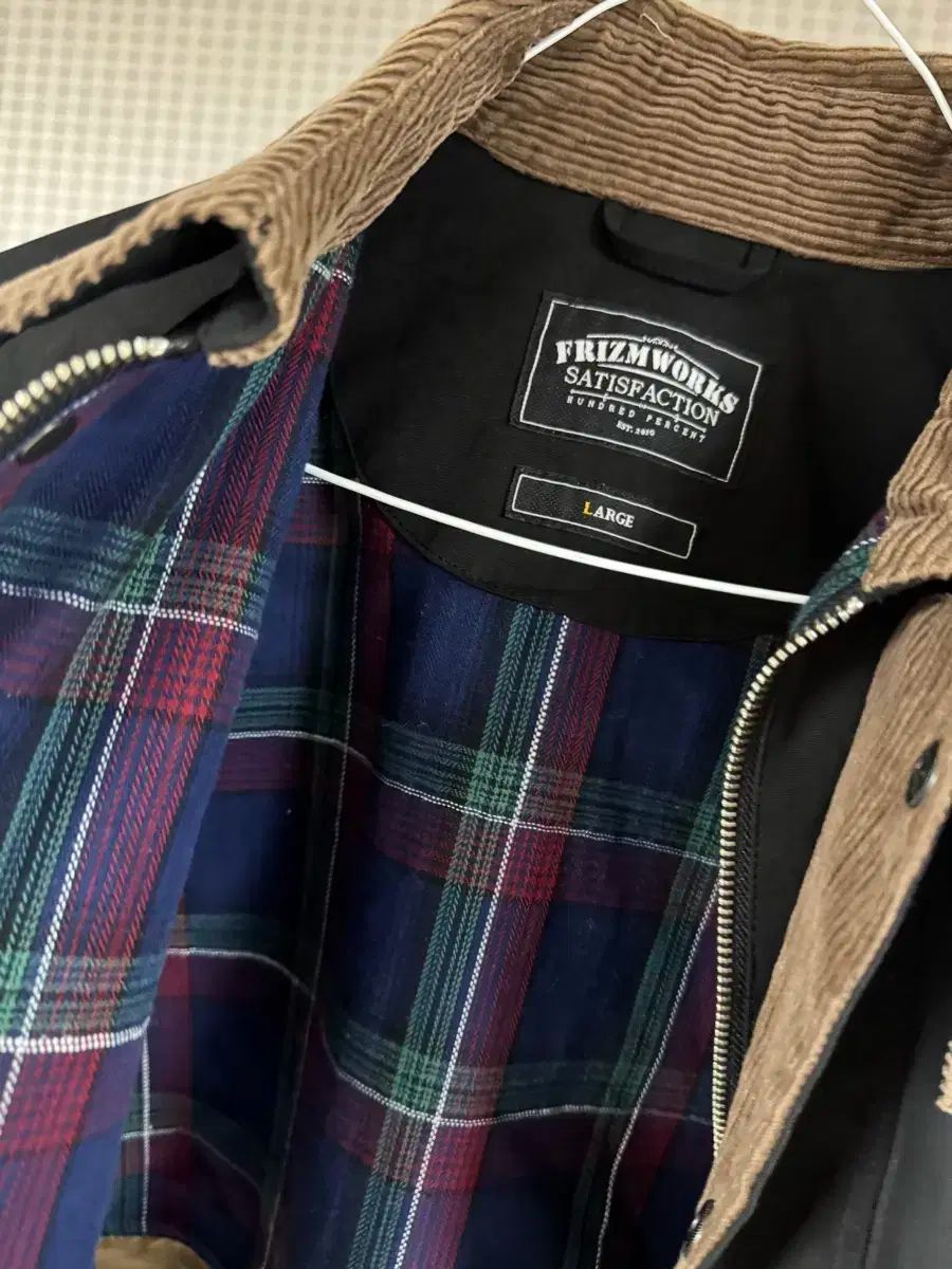 동탄 S級 実物 FrizmWORKS フリズムワークス コーデュロイ ブラック ジャケット L