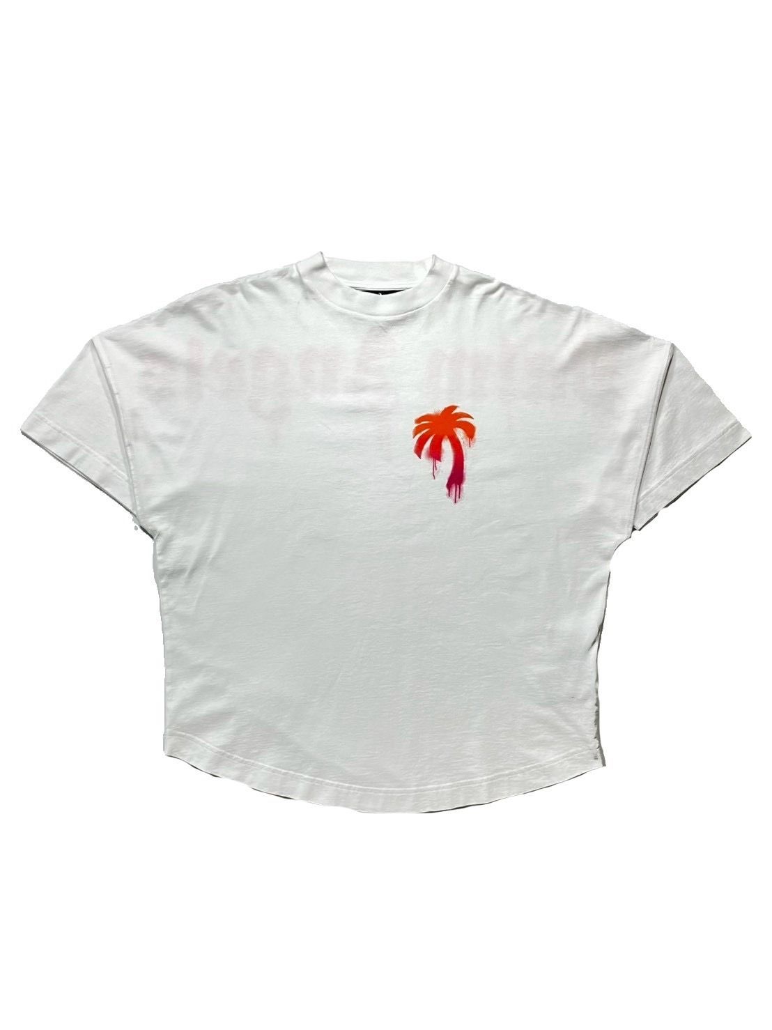 Palm Angels Sprayed Logo Over Tee