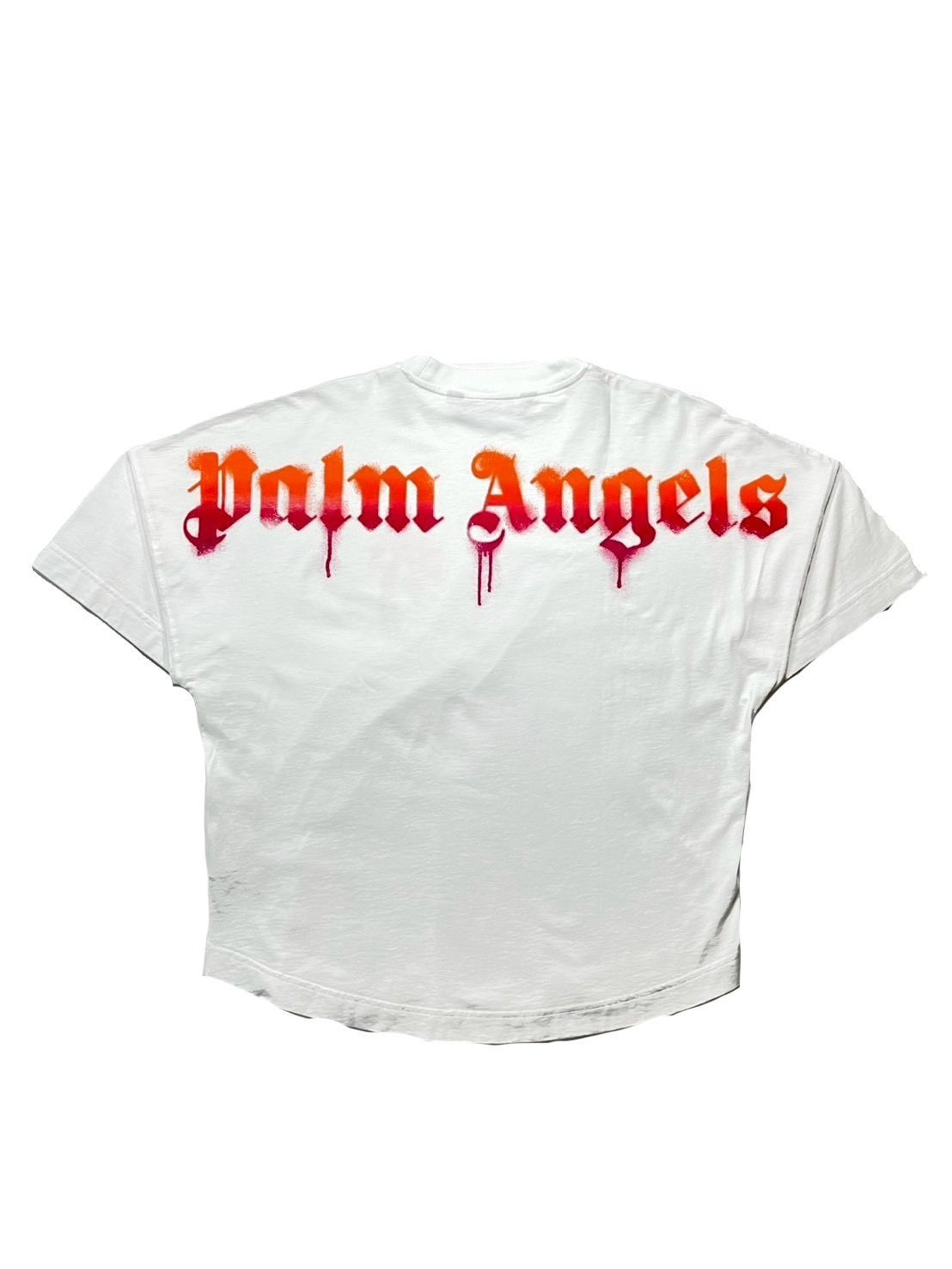 Palm Angels Sprayed Logo Over Tee