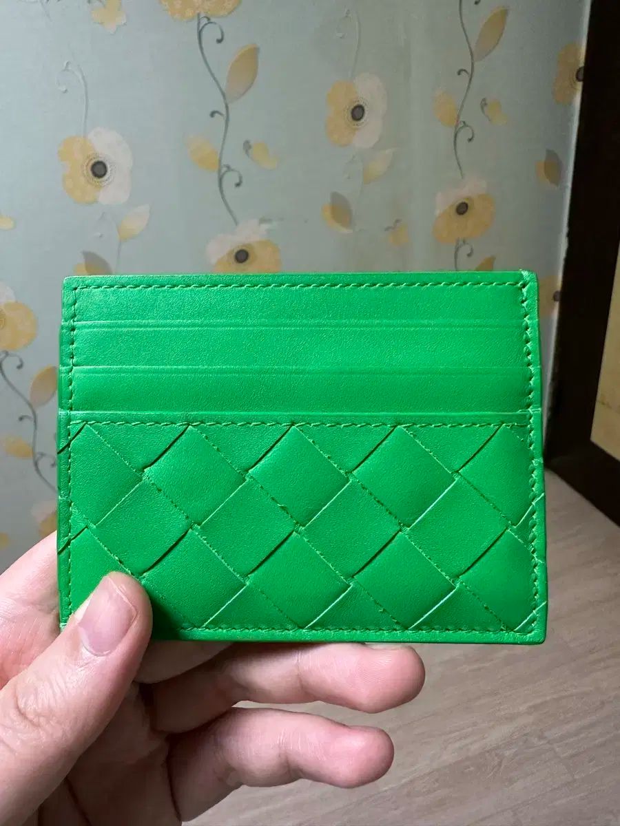BOTTEGA VENETA ボッテガ ヴェネタ グリーン カードウォレット