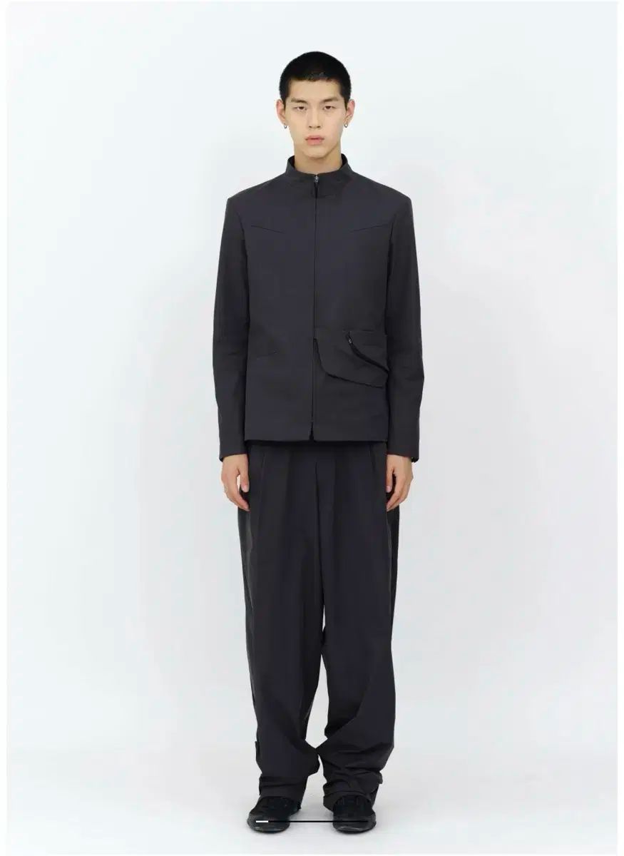 3 ヘインソ Wide Pants w Belt