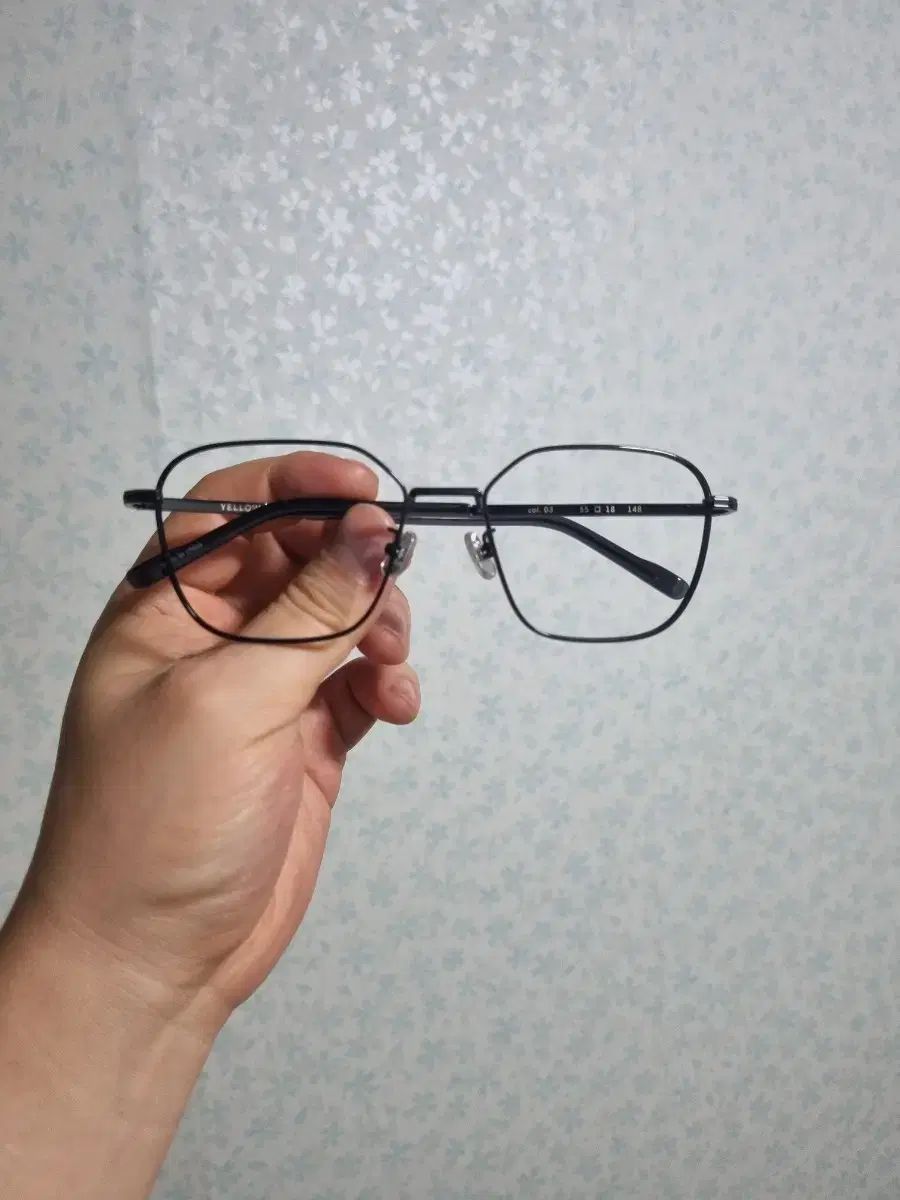 黄色いレインコート om004 メガネ