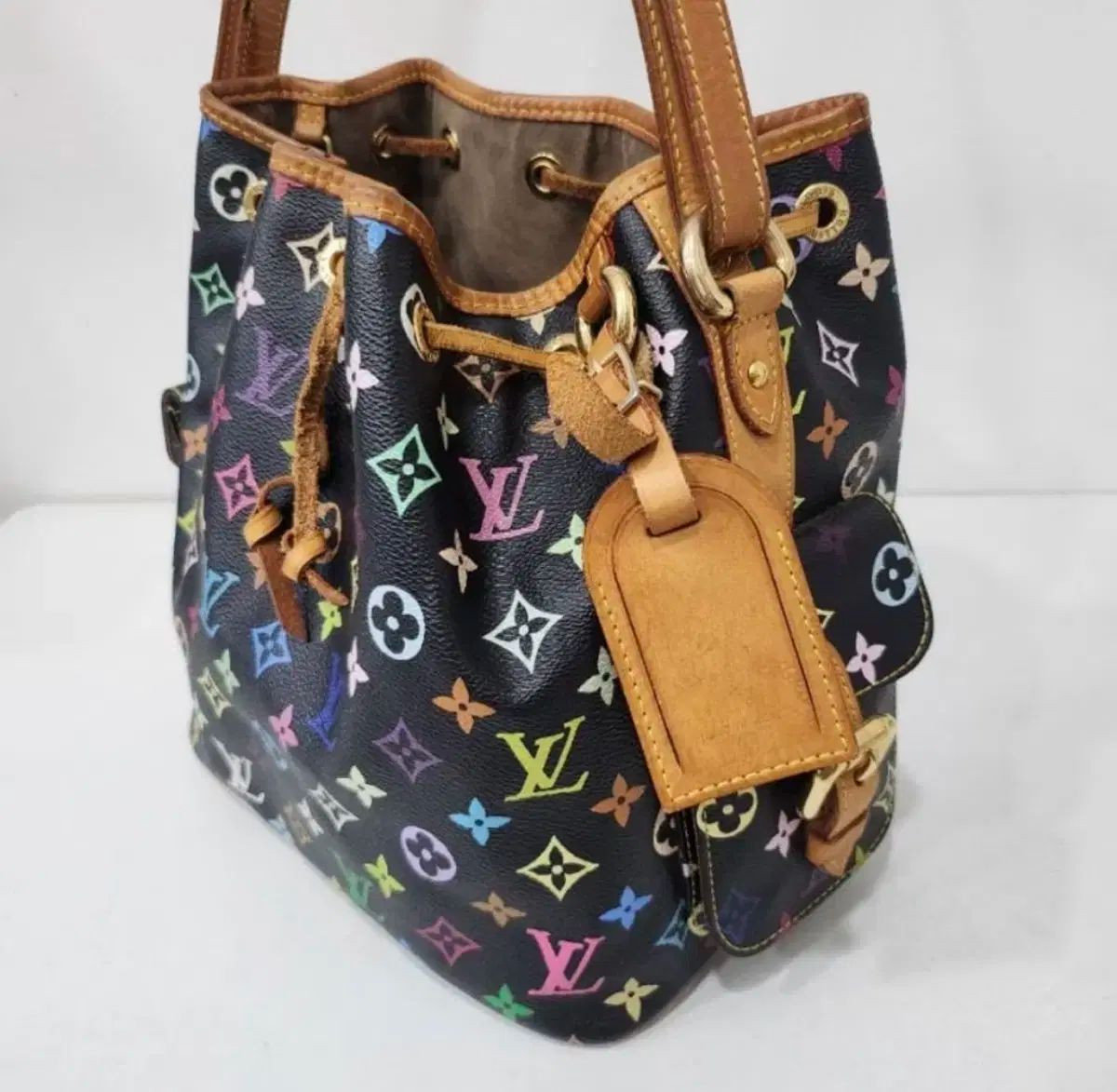  ルイヴィトン ブラック マルチ ノエ ショルダーバッグ ショルダーバッグ