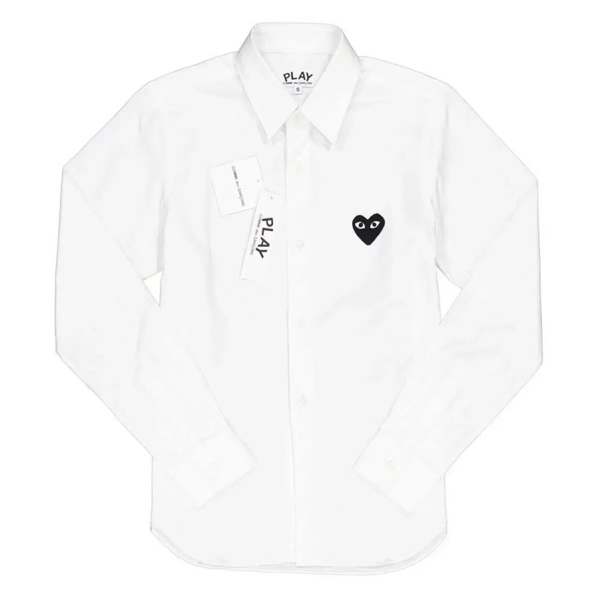 コム デ ギャルソン ブラック ハート シャツ