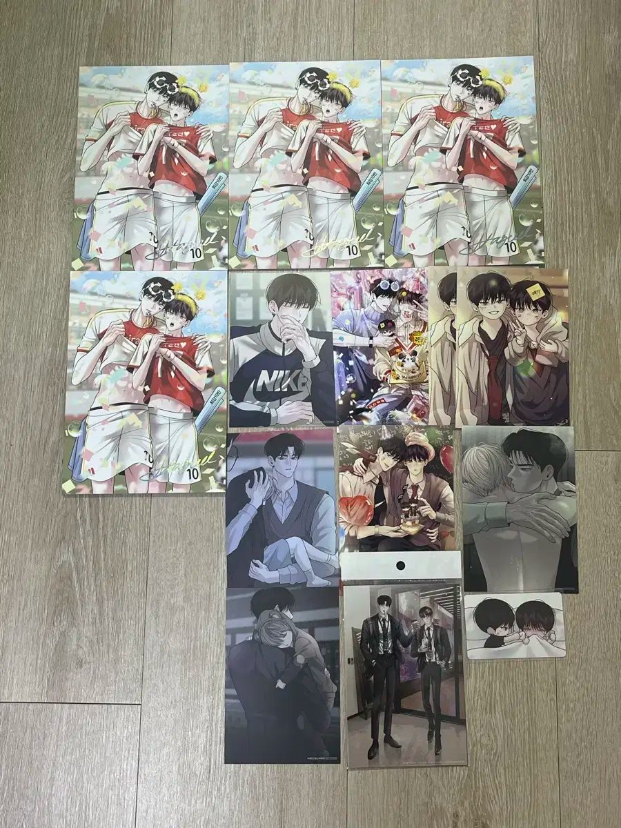 月曜日の救世主 ビジュアル色紙 はがき トレカ まとめ