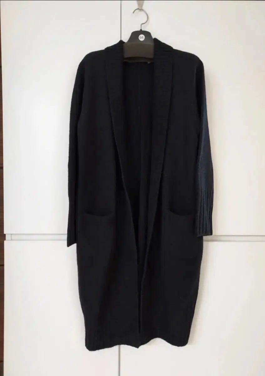 VIVIEN ビビアン ウール ニットカーディガン 66号 通常77号まで ブラック ほぼ