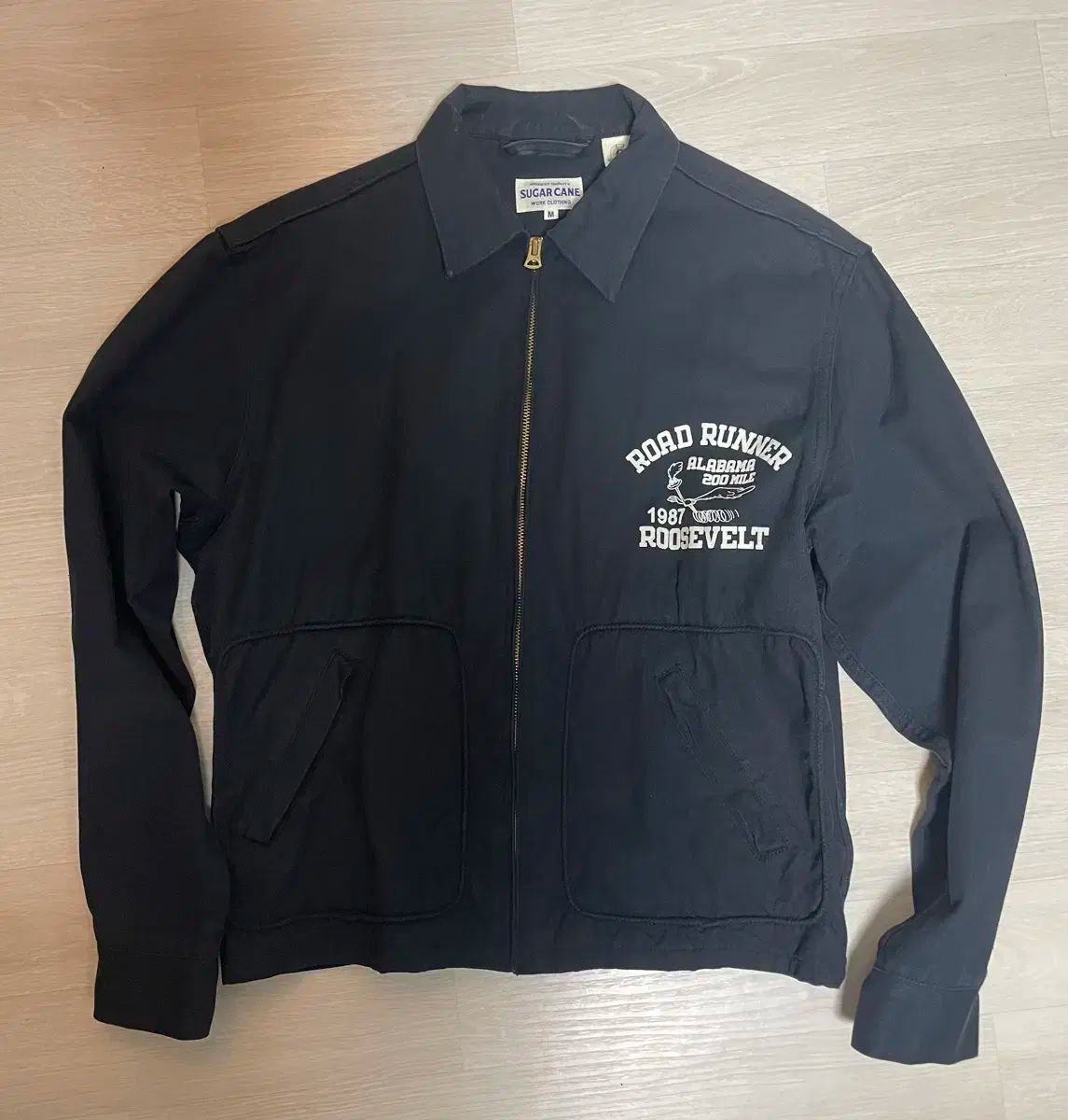 SUGAR CANE ロードランナー ワークジャケット ブラック M