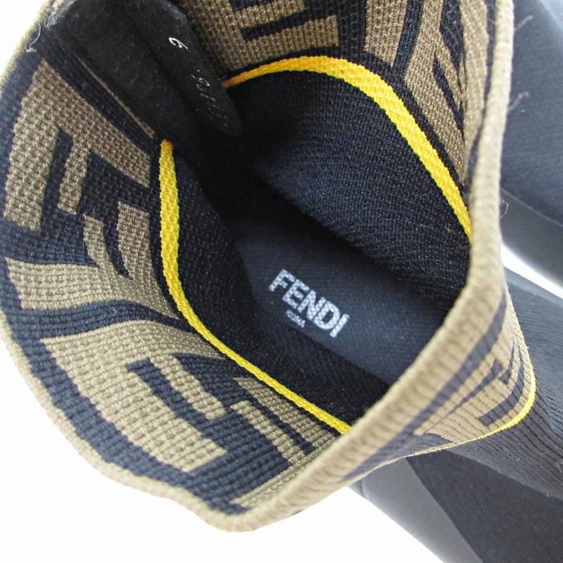フェンディ FENDI ソックス ブーツ スニーカー シューズ ニット ズッカ
