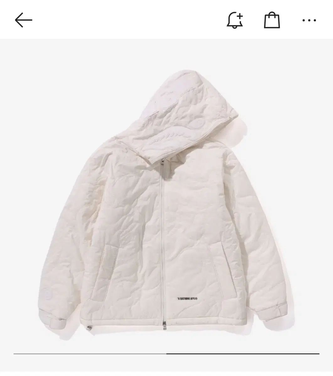 A BATHING APE アベイシングエイプ キルト ジャケット L