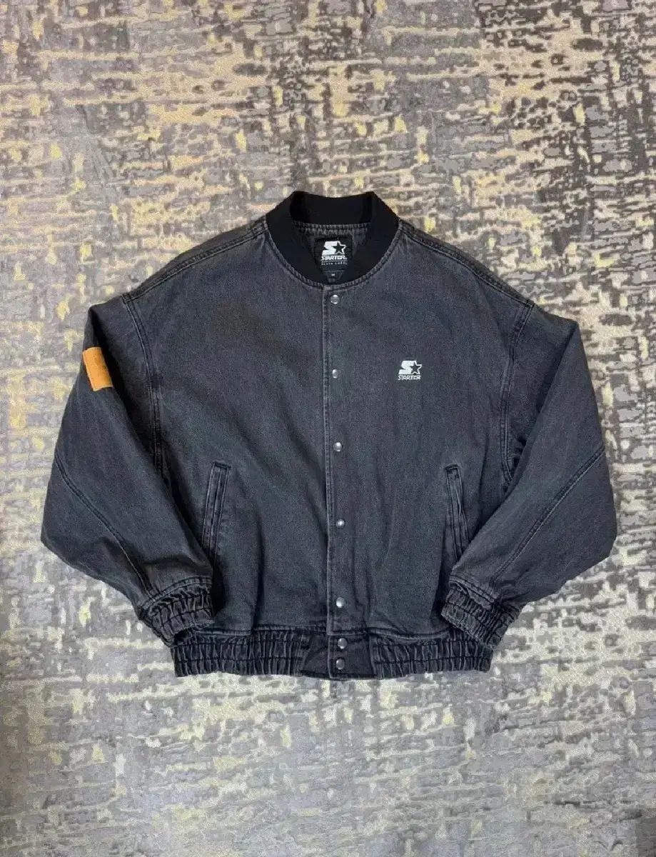 STARTER ブラックデニムジャケット