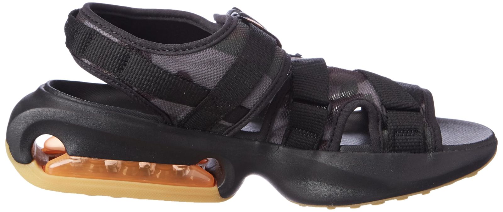 ナイキ エア MAX ソル サンダルメンズスポーツサンダル FJ5446-010 ブラック ビビットオレンジ 26.0cm ブラック ガムライトブラウン カーゴカーキ ビビッドオレンジ 010 26.0 cm