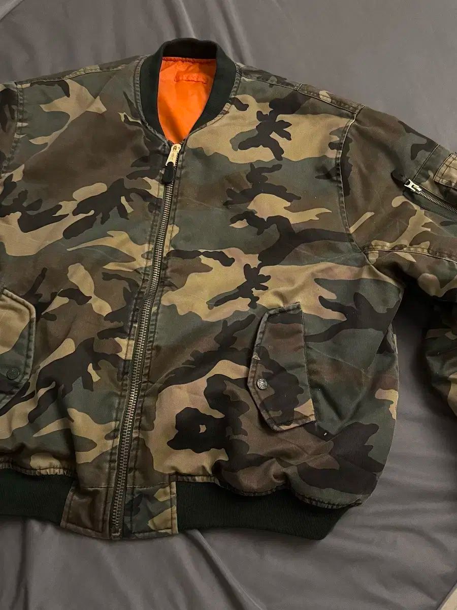 フォーステックス ガーメント RAF SIMONS ラフ シモンズ MA-1 ウッドランド ジャケット