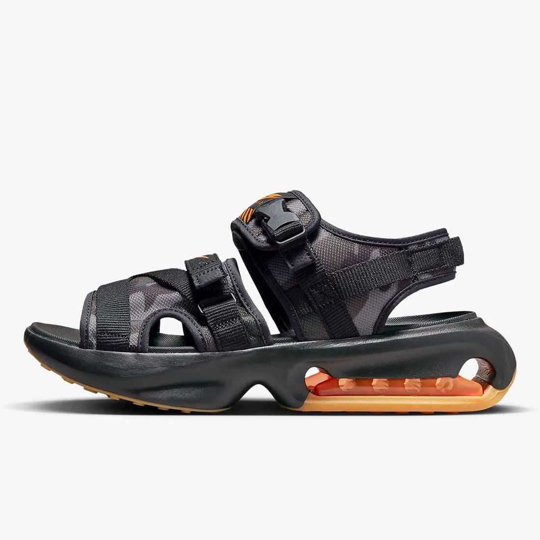 ナイキ エア マックス ソル AIR MAX SOL ブラック ガムライトブラウン カーゴカーキ ビビッドオレンジ FJ5446-010 日本 25.0cm