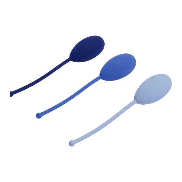 骨盤底筋 トレーニング 腟トレーニング グッズ PUISSANTE ピュイサント ケーゲルボール 3つの重さセット EMIGI エミギ ajuma アジュマ フェムケア フェムテック PCマッスル 尿漏れ 腟のゆるみが気になる方に