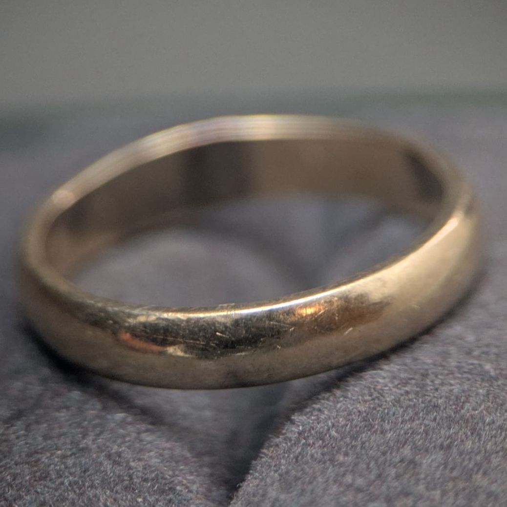 ヴィンテージ ウェディングバンドリング
