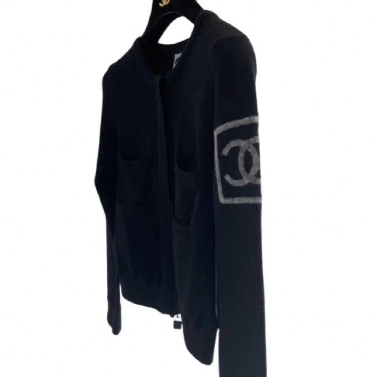 ジップアップ カーディガン